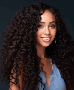 Alternative view of Curly  Lace Front Wig