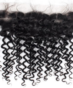 Alternative view of Virgin Remy Lace Frontal Island Curl
